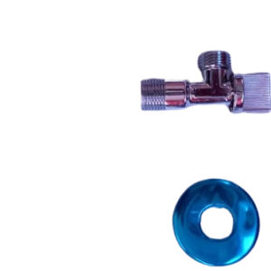 Llave de Angulo con embellecedor 1/2x 1/2