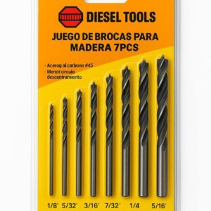 Juego de barrenas/brocas para madera marca Diesel Tools