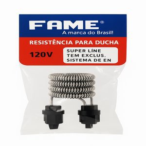 Resistencia para ducha eléctrica FAME – Repuesto 120V (Calienta al Instante)