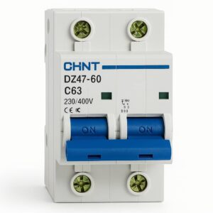 Breaker doble 63A | Protección eléctrica bipular 230/400V
