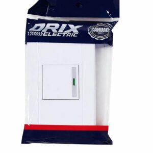Interruptor Sencillo Blanco DRIX Electric