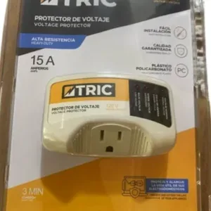 Protector de Voltaje TRIC 120V 15A – Protección Eléctrica para Electrodomésticos