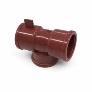 Tee  Roja 1/2” de agua caliente – Conector en T para Tubería Hidráulica.
