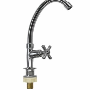 Llave de fregadero cuello de ganso SPC | Resistente y elegante