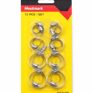 Abrazaderas Ajustables Metálicas para Manguera | Set de 12 Unidades