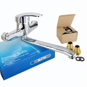 Llave Mezcladora de Cocina Cromado | Monomando de Pared | Alta Calidad y Durabilidad