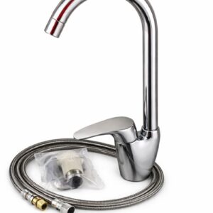 Llave Mezcladora de Cocina/Baño con Mangueras Flexibles