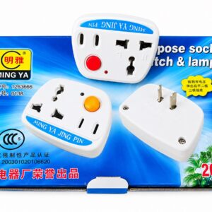 Adaptador Universal 110V/220V con Protección | Enchufe Multifuncional