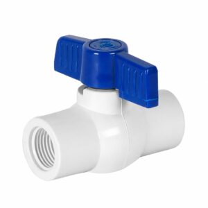 Llave de Paso PVC 1 Pulgada | Válvula Esférica de Alta Calidad para Agua