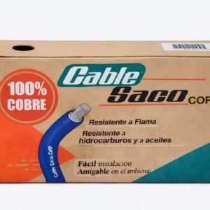 Cable Eléctrico 100% Cobre CORP | Resistente a Flama | Alta Conductividad | Saco | Calibre 10