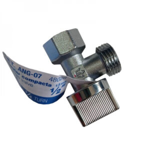 🚰 Llave de Ángulo 1/2 | Llave de Paso Angular para Plomería