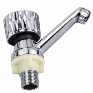 Llave para Lavamanos Agua Fría | Monomando Cromada | Instalación Estándar