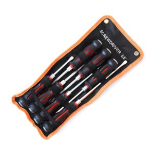 Juego de Destornilladores | Phillips y Plano | Mango Ergonómico | Acero Resistente