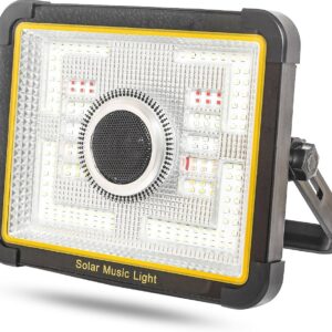 Lámpara Solar Multifuncional con Bluetooth | Recargable | Iluminación y Audio